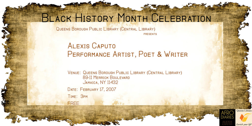 Queen_Borough_Public_Library_Poet_Writer_Alexis_Alleyne_Caputo