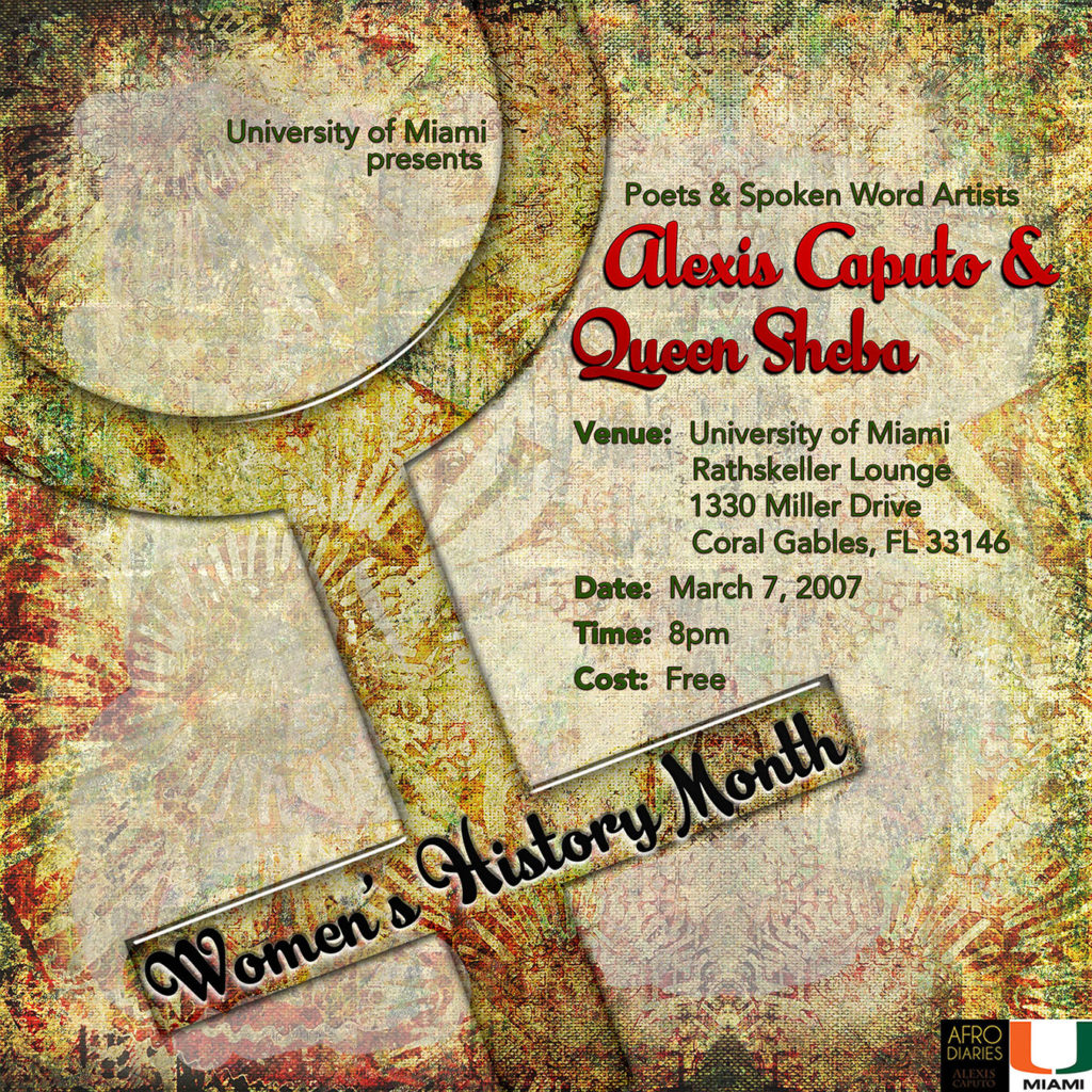 University_Of_Miami_Poet_Spoken_Word_Artist_Alexis_Alleyne_Caputo