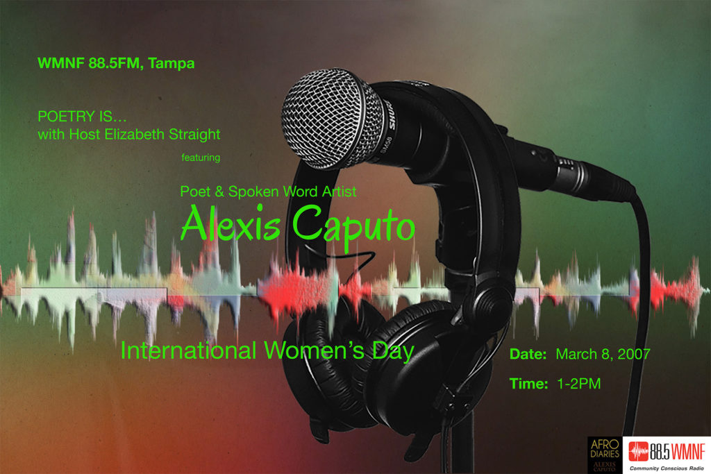 WMNF_Radio_International_Womens_Day_Alexis_Alleyne_Caputo